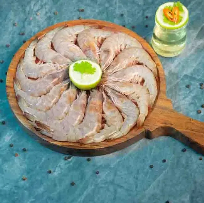 White Prawns Medium - 500 Gms